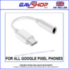 USB C to 3.5mm Adaptor for Google Pixel 5 6 7 8 Pro 6A 2XL 3XL 4XL