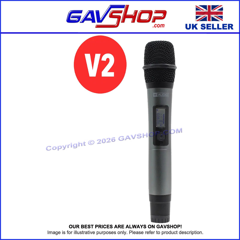 Replacement Hand Held Microphone for a DTM 600H (606.0Mhz-614.0Mhz) – Version 2
