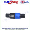 Twist Locking Loudspeaker Connector 4 Pole, PA Speaker Plug
