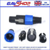 Twist Locking Loudspeaker Connector 4 Pole, PA Speaker Plug