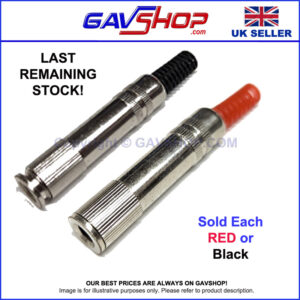 6.35mm Stereo Inline Socket with Metal Body