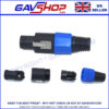 Twist Locking Loudspeaker Connector 4 Pole, PA Speaker Plug