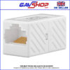 Cat5e Cat6 RJ45 Coupler Female Socket ultra small connector in White - US201