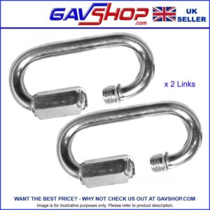 Eliza Tinsley Quick Repair Link Stainless Steel 6mm (Pack of 2)