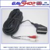 10-Scart-to-2-x-Phono-Lead-at-GAVSHOP 10m Scart to Audio Phono Lead Right and Left Channels
