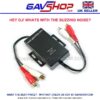 Ground Loop Isolator De-Hummer PHONO/RCA Hum Noise Remover Car Radio Amplifier Filter