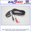 Scart Plug to 2x Phono and SVHS Plugs Lead - 1.5m by GAVSHOP