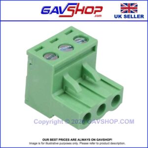 3-Pole-Pheonix-Plug PHOENIX CONTACT PCB CONNECTOR PLUG-IN TERMINAL BLOCK 5.08mm 3 PIN GREEN