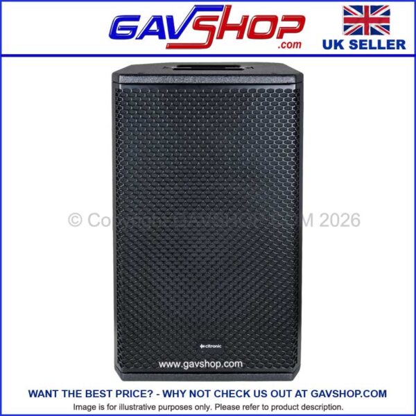 450w High Power Active Speaker Range 400W, 450W, 700W & 900W RMS PA Cabinets by Citronic CORVA
