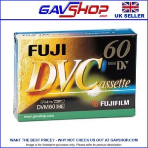 Fuji Mini DV Tape DVC Camcorder Cassette 60 minutes