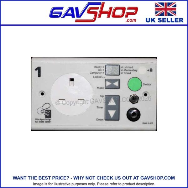 Mike Ayres Sensory Rooms Switch2 - Single Channel, Manual Control Unit (Used)