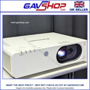 Panasonic-PT-FW430---Lens-Front Panasonic WXGA LCD Projector PT-FW430 3500 Ansi Lumens (Ex Hire with less than 400 Hrs Use)!