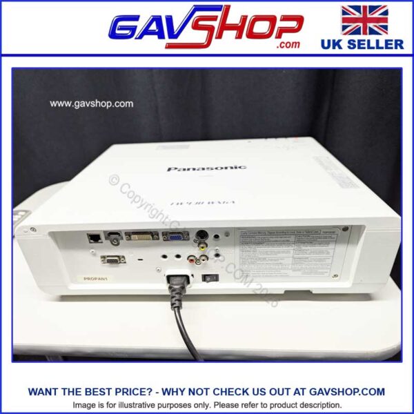 Panasonic WXGA LCD Projector PT-FW430 3500 Ansi Lumens (Ex Hire with less than 400 Hrs Use)!