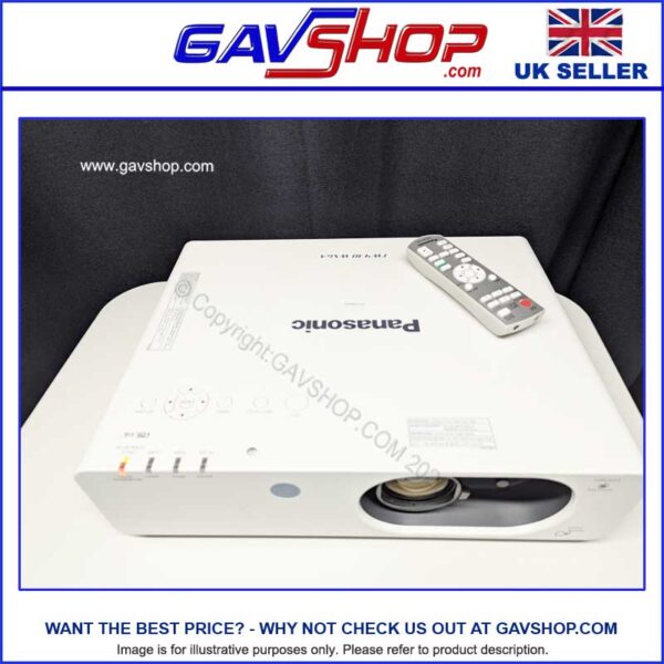 Panasonic WXGA LCD Projector PT-FW430 3500 Ansi Lumens (Ex Hire with less than 400 Hrs Use)!
