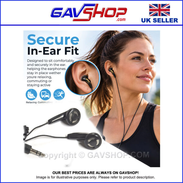 Stereo Lightweight In Earphones with Bass Boost Sound